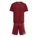 Camiseta Catar Primera Equipación Replica Mundial 2026 para niños mangas cortas (+ Pantalones cortos)